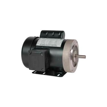 Worldwide Electric Worldwide Electric Jet Pump Motor NT12-36-56CB-NOL, GP, TEFC, REM-C, 1 PH, 56C, 115/208-230V, 1/2 HP NT12-36-56CB